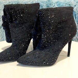 Jessica Simpson Slouchy Rhinestone Boots